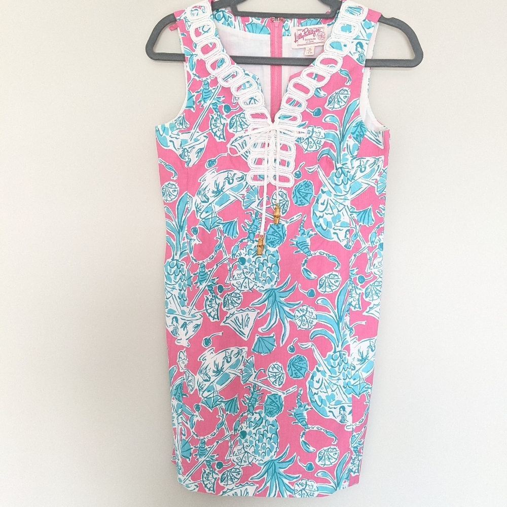 Vintage Lilly Pulitzer Scorpion Bowl Ricci Size 0